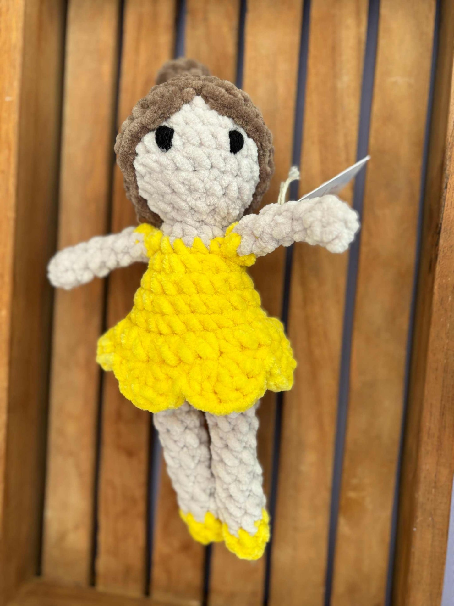 Handmade Crochet Ballerina Doll – Customisable Dance Gift